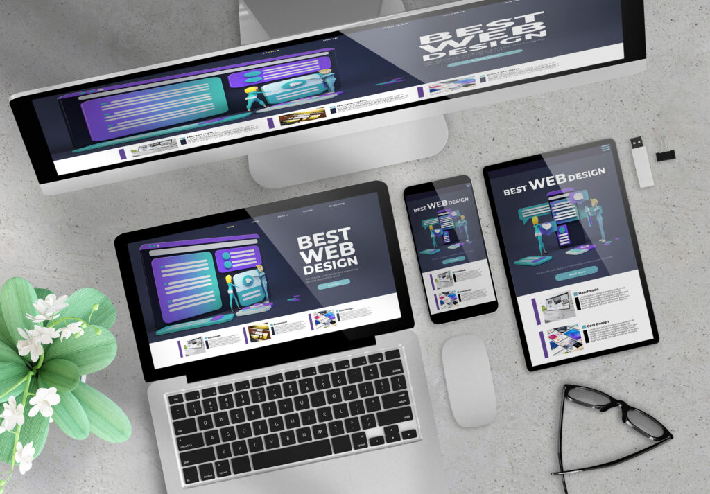 responsive design website Création de sites web